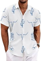 Cowboy shirts men for sale  Delivered anywhere in USA 