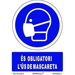 Segnale obbligo catalano usato  Spedito ovunque in Italia 