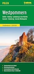 Westpommern straßenkarte 200 gebraucht kaufen  Wird an jeden Ort in Deutschland