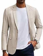 Coofandy tan blazer for sale  Delivered anywhere in USA 
