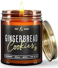 Gingerbread candle christmas for sale  Delivered anywhere in USA 