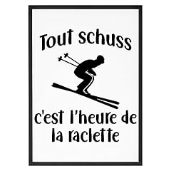 Affiche ski schuss d'occasion  Livré partout en France