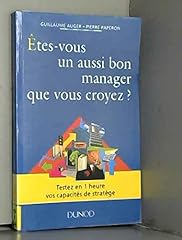 êtes bon manager d'occasion  Livré partout en France