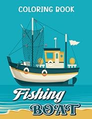 Fishing boat coloring for sale  Delivered anywhere in UK