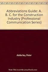 Abbreviations guide constructi for sale  Delivered anywhere in UK