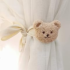 teddy bear curtain tiebacks for sale  Delivered anywhere in UK