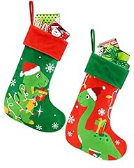 Dinosaur christmas stockings for sale  Delivered anywhere in USA 