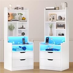 Adorneve tall nightstand for sale  Delivered anywhere in USA 
