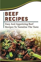 Beef recipes easy for sale  Delivered anywhere in UK