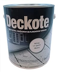 Deckote white gallon for sale  Delivered anywhere in USA 