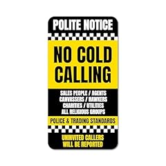 Cold callers sticker for sale  Delivered anywhere in UK