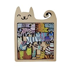 Cats wooden puzzle for sale  Delivered anywhere in UK