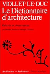 Viollet duc dictionnaire d'occasion  Livré partout en France