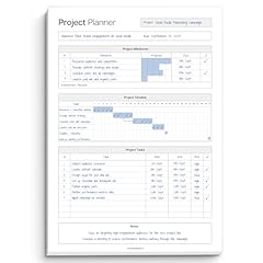 Project planner notepad for sale  Delivered anywhere in USA 