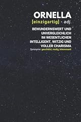 Ornella bewundernswert notizbu for sale  Delivered anywhere in UK