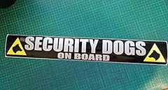 Security dogs board for sale  Delivered anywhere in UK