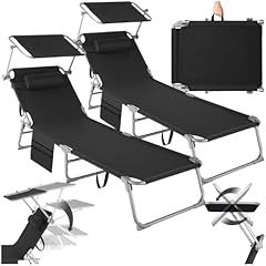 Tectake set sdraio usato  Spedito ovunque in Italia 