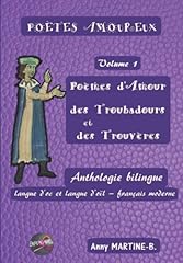 Poèmes amour troubadours d'occasion  Livré partout en France