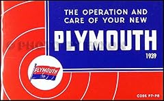 1939 plymouth owners for sale  Delivered anywhere in USA 