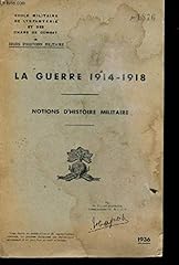Cours histoire militaire. d'occasion  Livré partout en France