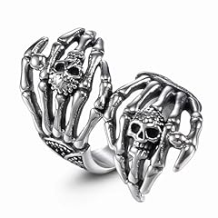 Skull head ring for sale  Delivered anywhere in Ireland