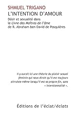 Intention amour désir for sale  Delivered anywhere in UK