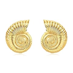 Shell seashell earrings for sale  Delivered anywhere in USA 