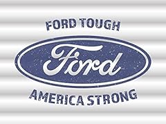 Ford logo corrugated for sale  Delivered anywhere in UK