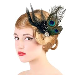 Rhinestone peacock feather for sale  Delivered anywhere in UK