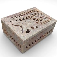 Soapstone jewelry box for sale  Delivered anywhere in USA 