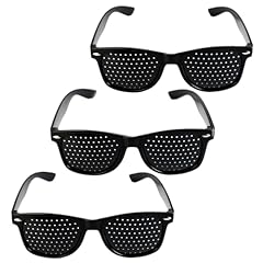 3pcs lunettes sténopéïques d'occasion  Livré partout en France
