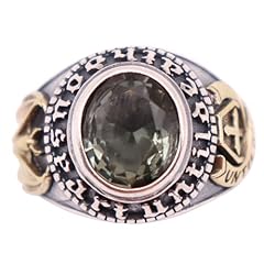 Bague pierre fumée d'occasion  Livré partout en France