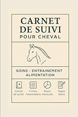 Carnet suivi cheval d'occasion  Livré partout en France