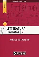 Letteratura italiana. dal usato  Spedito ovunque in Italia 