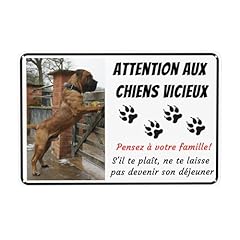 Panneau attention chien d'occasion  Livré partout en France