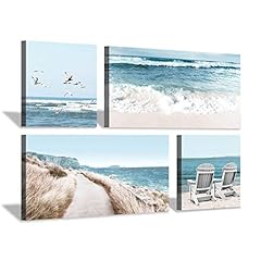 Beach scene canvas for sale  Delivered anywhere in USA 