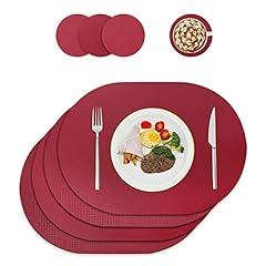 Wakosan leather placemats for sale  Delivered anywhere in UK