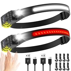 Headlamp rechargeable flashlig for sale  Delivered anywhere in USA 