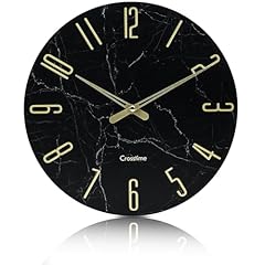 Black wall clock for sale  Delivered anywhere in UK