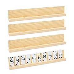 Wood Domino Racks for Mexican Train, Dominoes Tray, for sale  Delivered anywhere in USA 