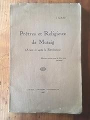 Prêtres religieux mutzig d'occasion  Livré partout en France