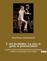 Art théâtre voix d'occasion  Livré partout en France