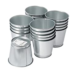 IKEA BINTJE 9cm Small Galvanised Steel Plant Pots - for sale  Delivered anywhere in UK