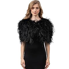 Women ostrich fur for sale  Delivered anywhere in USA 