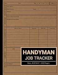 Handyman job tracker for sale  Delivered anywhere in USA 