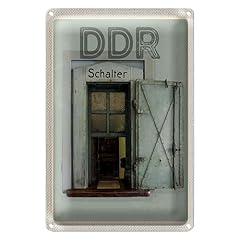 Vintage blechschild ddr gebraucht kaufen  Wird an jeden Ort in Deutschland