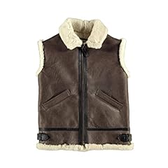 Shearling brown bomber for sale  Delivered anywhere in USA 