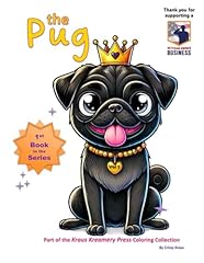 Pug coloring book for sale  Delivered anywhere in USA 