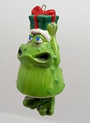 Ceramic christmas frog for sale  Delivered anywhere in USA 