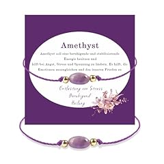 Amethyst armband damen gebraucht kaufen  Wird an jeden Ort in Deutschland